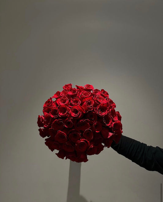 50 Count Red Roses